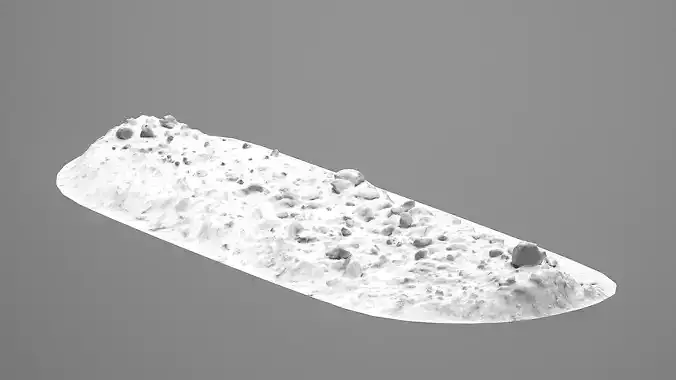 Realistic Snow Pile- Variation 4