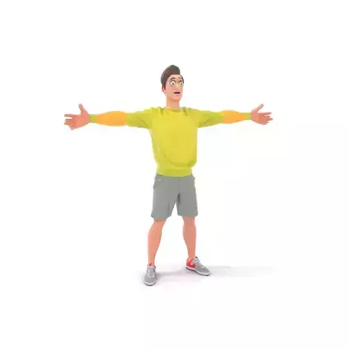 Casual Youthful Character model pack