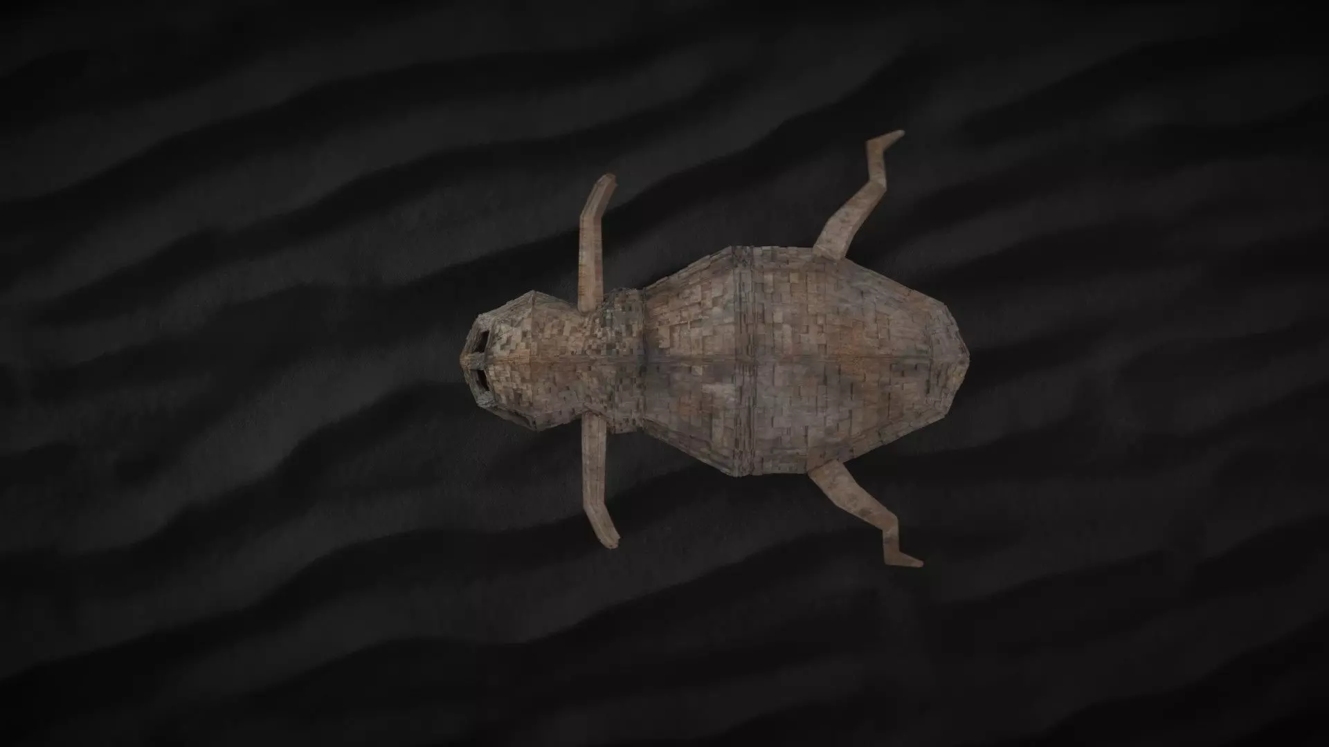 Myrmeleon DeathTrap Sci-Fi Model Low-poly 3D model_3