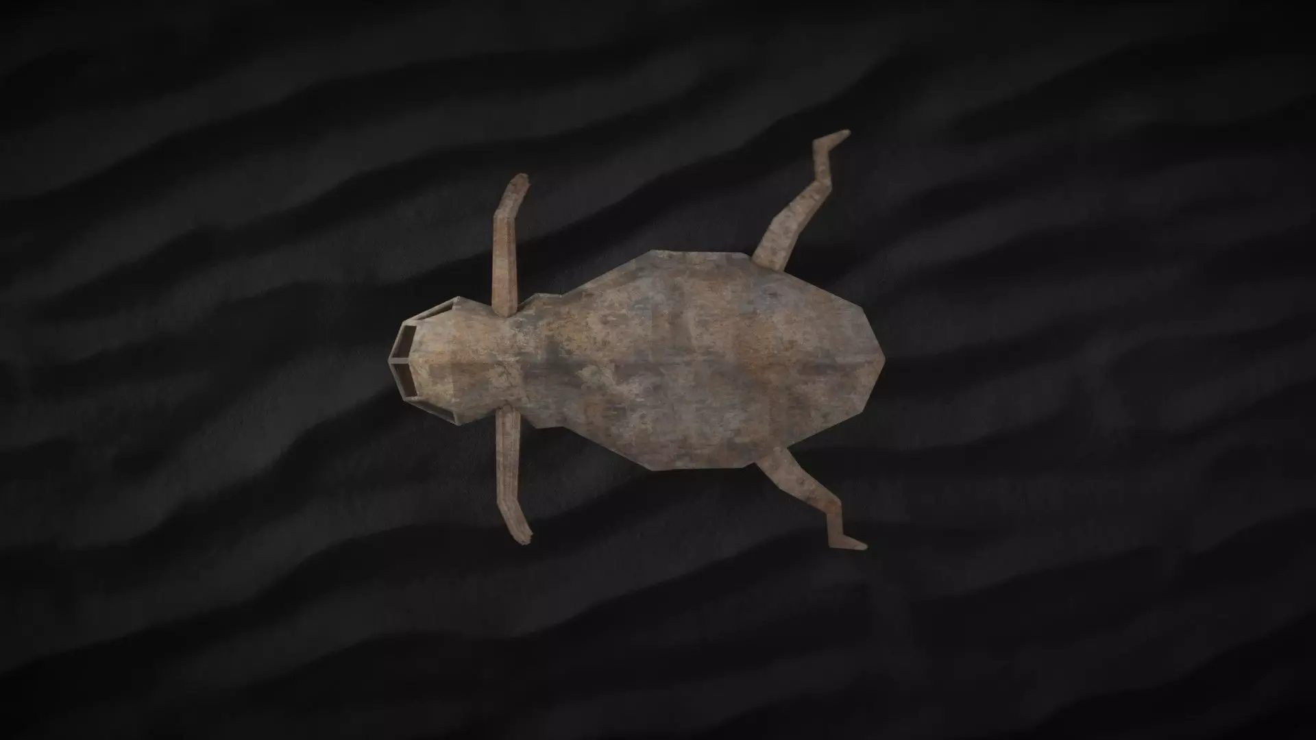 Myrmeleon DeathTrap Sci-Fi Model Low-poly 3D model_4