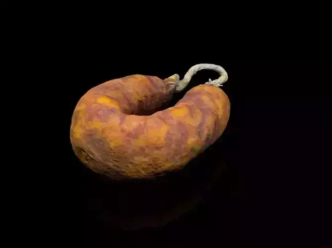 Chourico -Spicy Sausage- Photoscan 20k 3D model