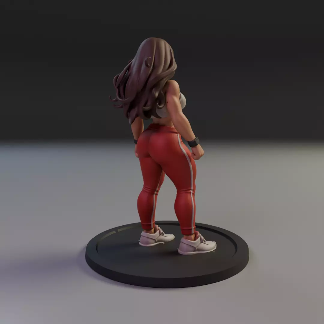 pin-up fitness 3D print model_13