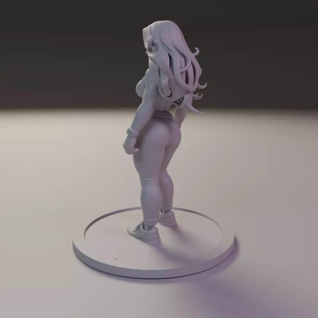 pin-up fitness 3D print model_8