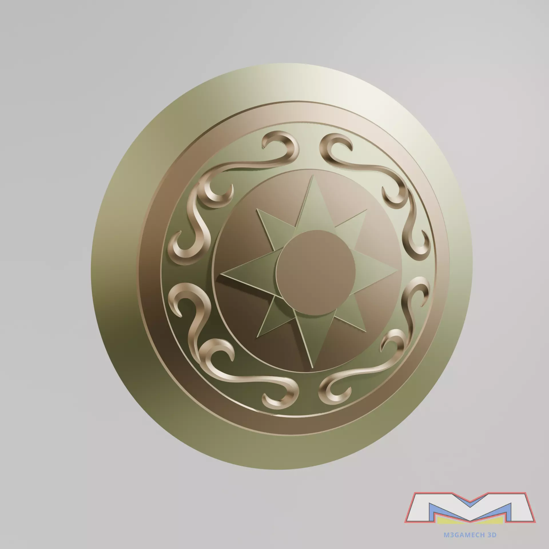 Athena Saori Kido Shield Saint Seiya 3D print model_0