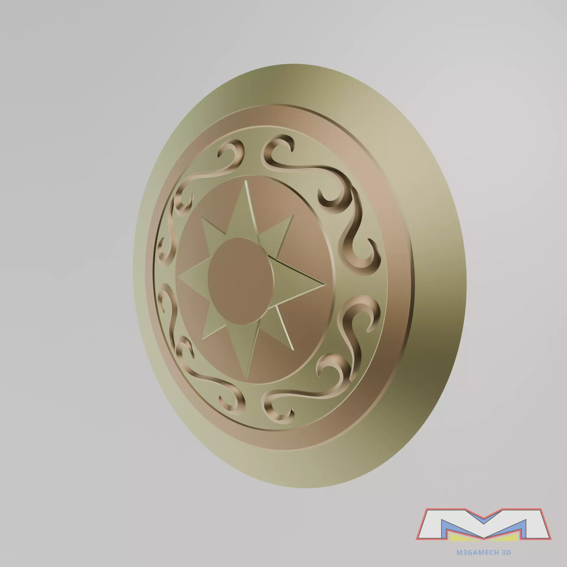 Athena Saori Kido Shield Saint Seiya 3D print model_1