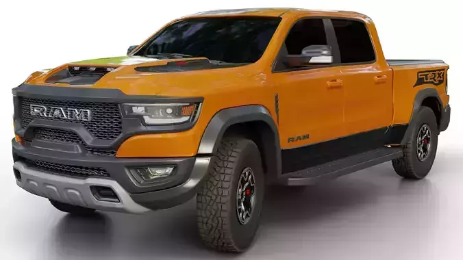 2020 Dodge RAM 1500 TRX 3D model