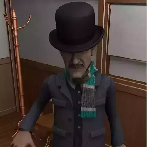 Watson Rigged Character