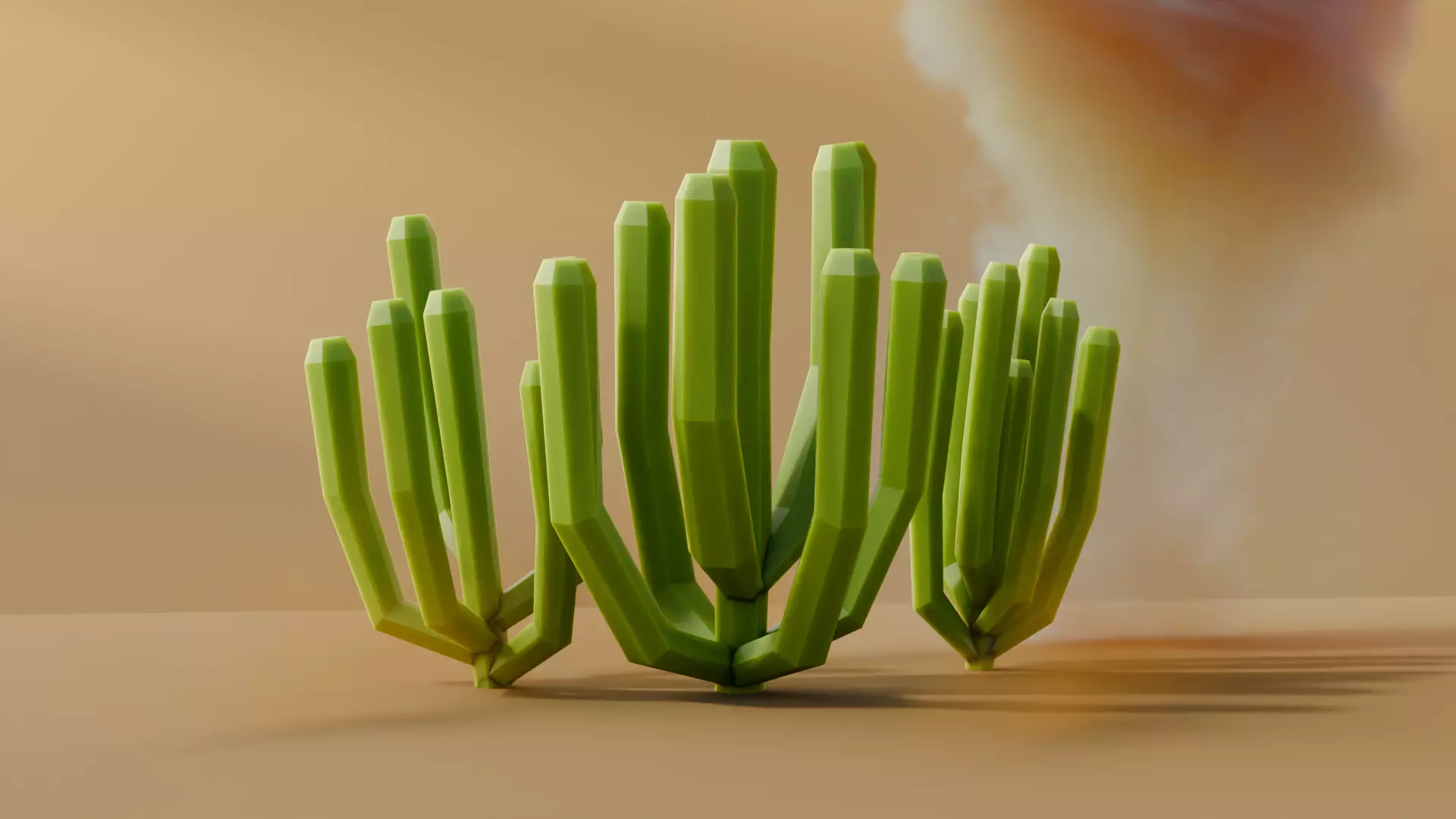 Low Poly Cacti Vol 3 Low-poly 3D model_5