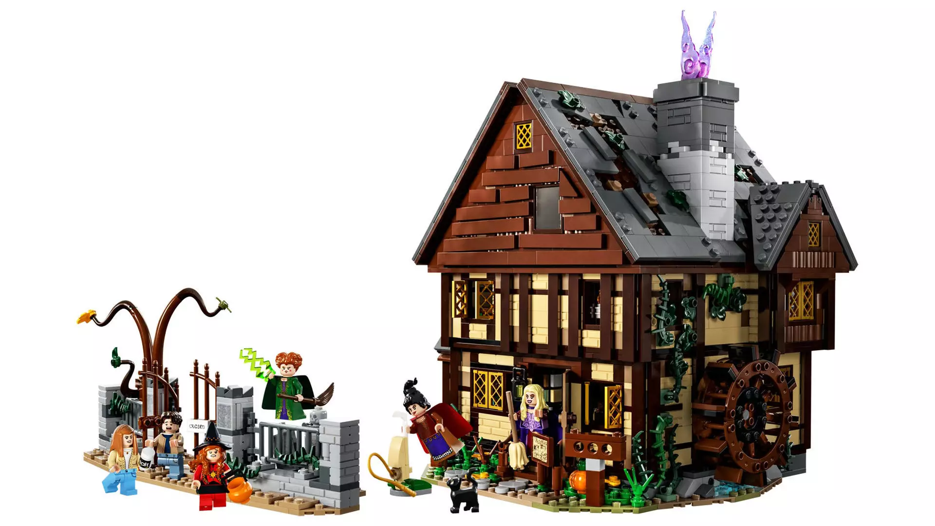 TwindBricks3D - 21341 - Disney Hocus Pocus The Sanderson 3D print model
