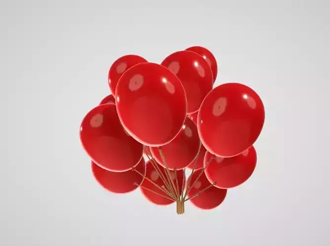 KBZVNAF Red Latex Party Balloons