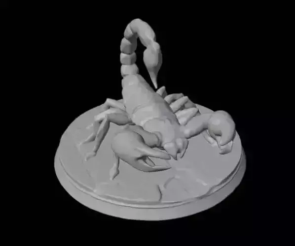 scorpion 3D print model