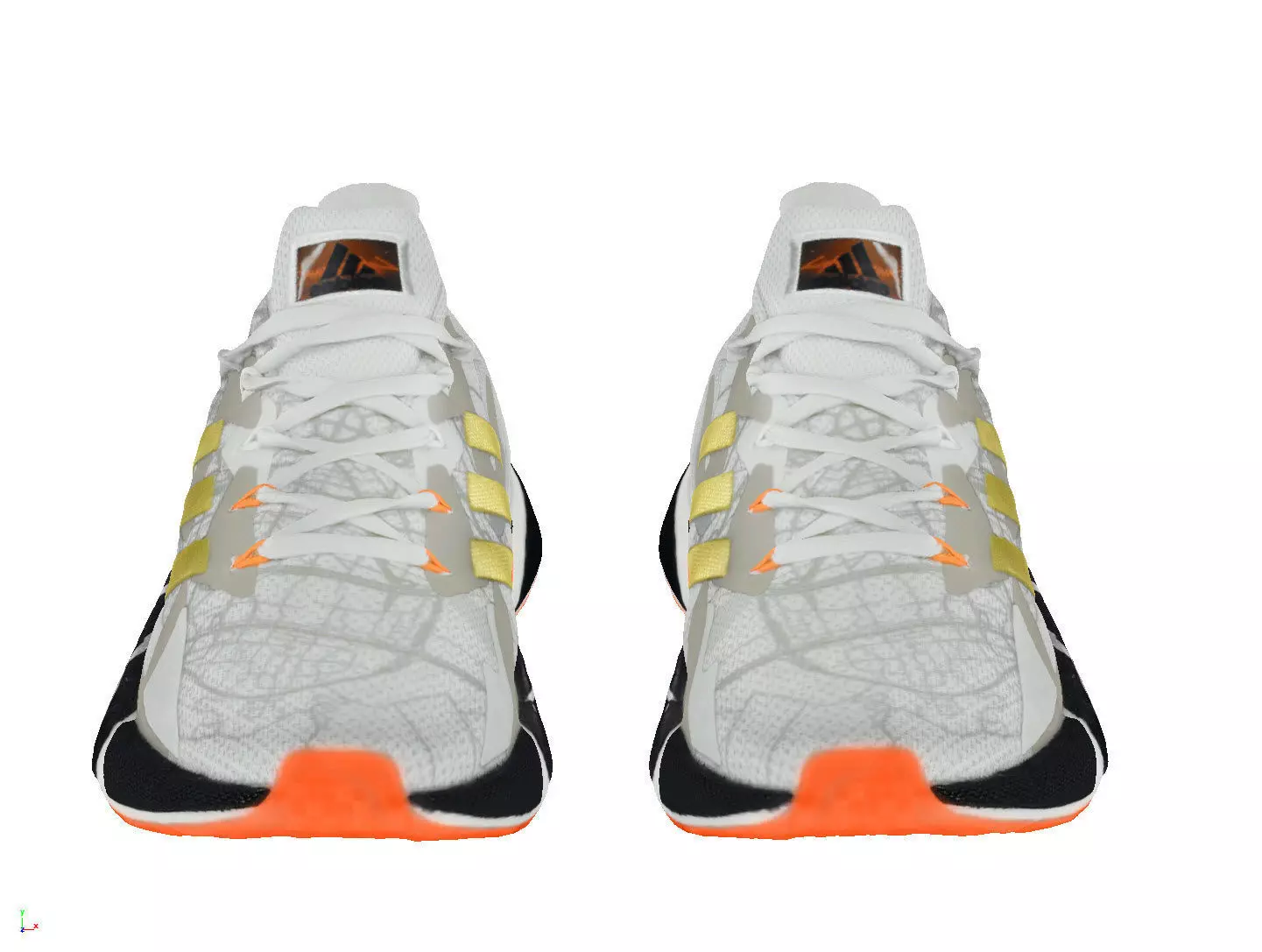 Cyberpunk fashion sneaker 11 Urban Techwear scifi future shoes Low-poly 3D model_3