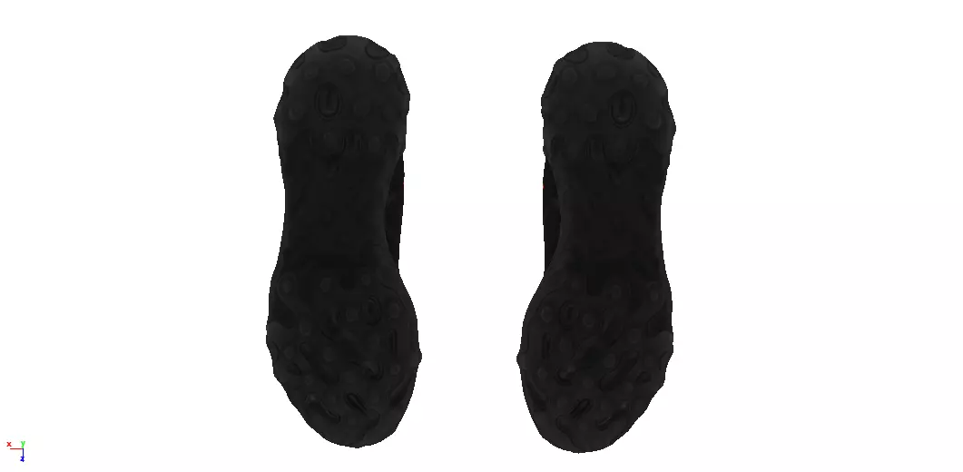 Cyberpunk fashion sneaker 12 Urban Techwear scifi future shoes Low-poly 3D model_4