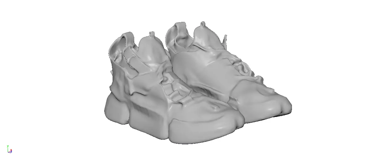 Cyberpunk fashion sneaker 24 Urban Techwear scifi future shoes Low-poly 3D model_6