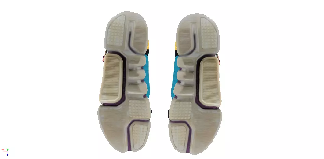 Cyberpunk fashion sneaker 24 Urban Techwear scifi future shoes Low-poly 3D model_4