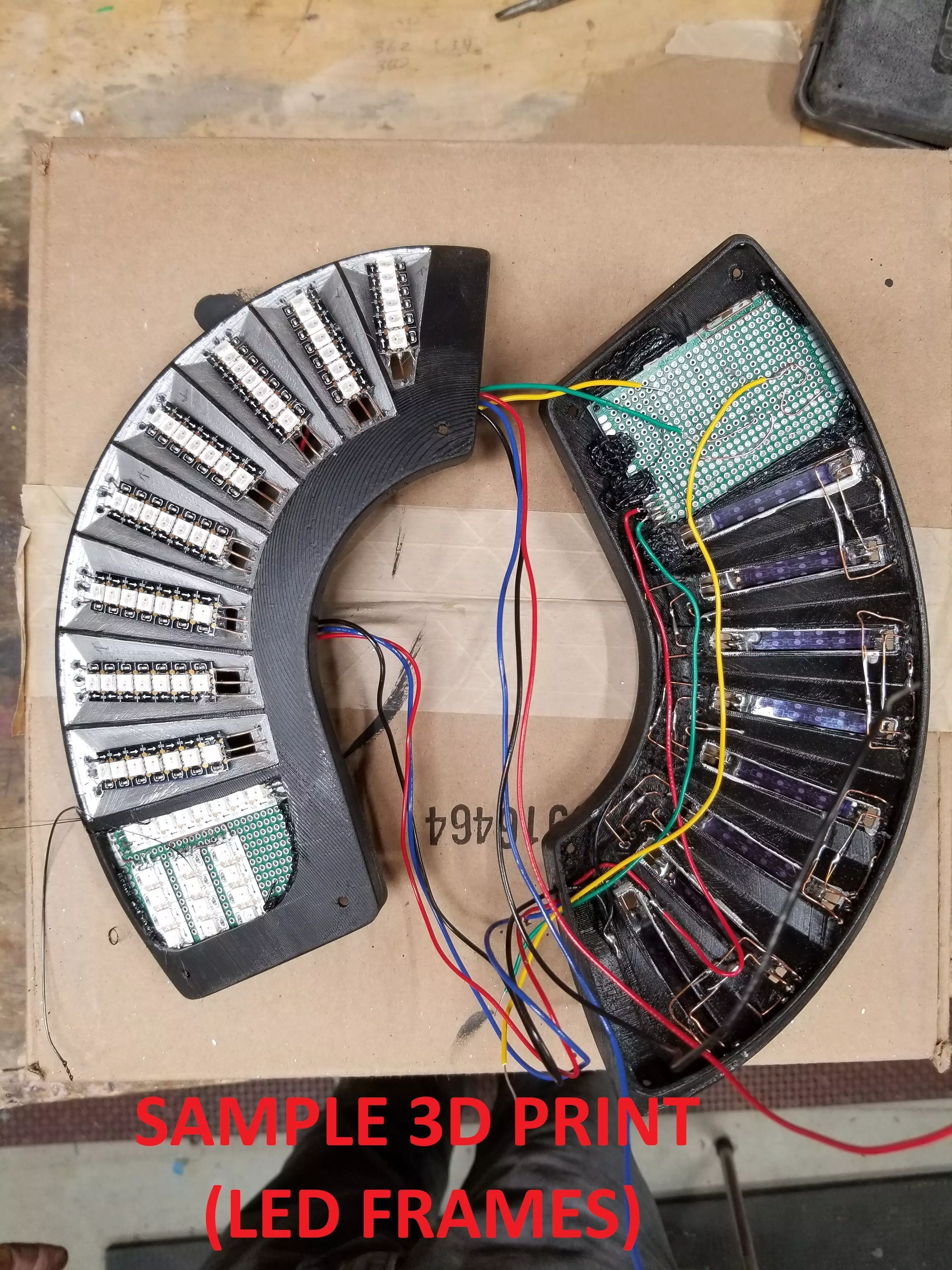 DAFT PUNK GUY HELMET WITH GLOVES ARDUINO 3D print model_5