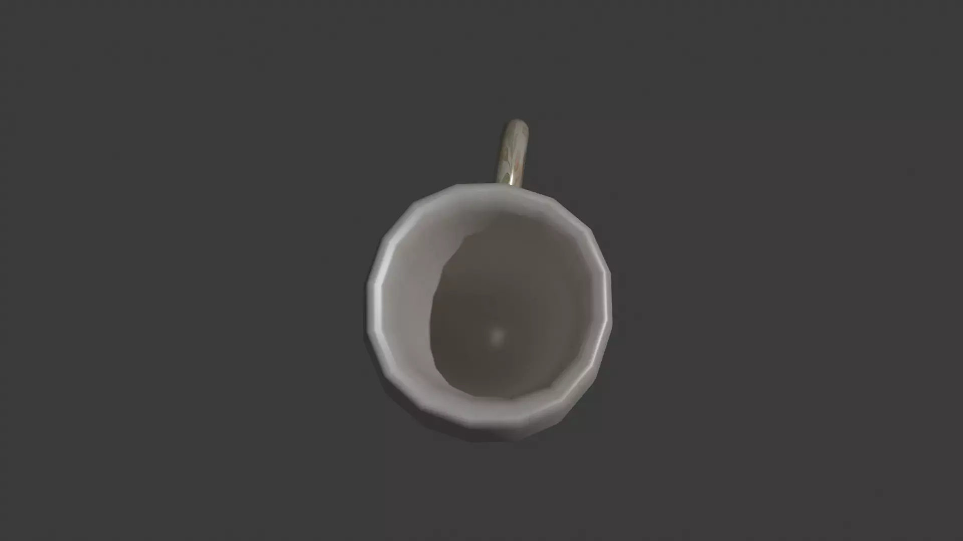 High Quality Ceramic Cup 3D Model Blender And PBR Ready Low-poly 3D model_5