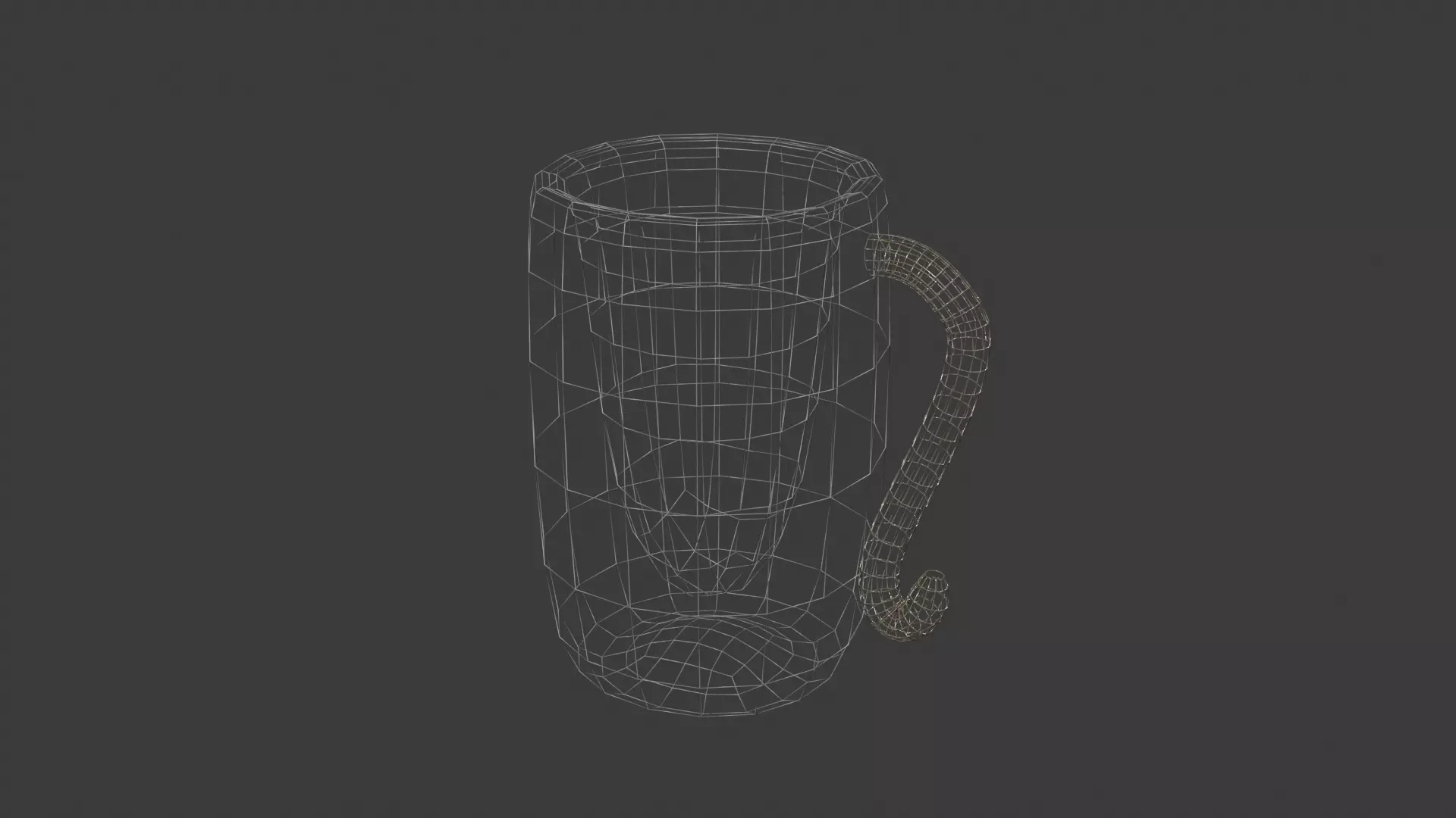 High Quality Ceramic Cup 3D Model Blender And PBR Ready Low-poly 3D model_6