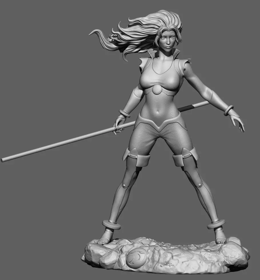Cheetara 3D print model_4