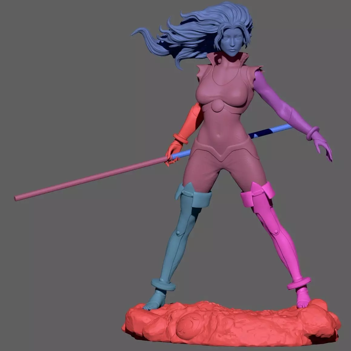Cheetara 3D print model_5