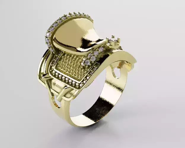 Horse Saddle Ring - Anillo Silla de Montar Caballo 