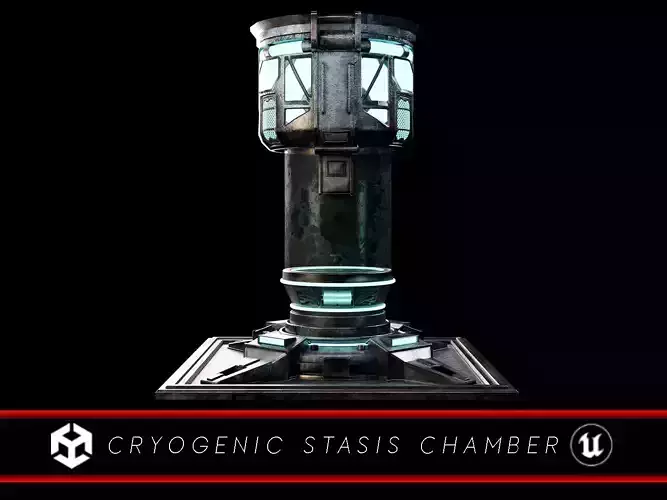 Sci-Fi Cryogenic Stasis Chamber
