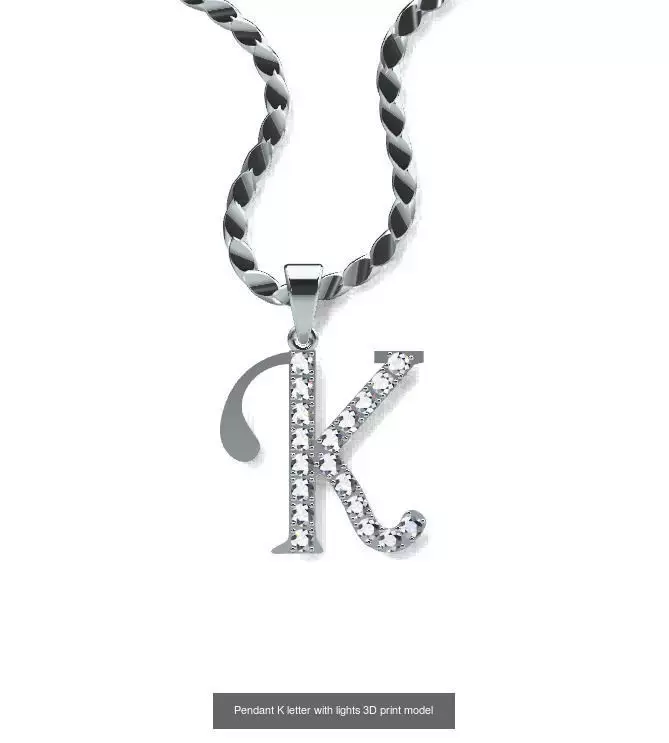 Pendants 27 Beautiful Popular styles for 3d printing  3D Model Collection_23