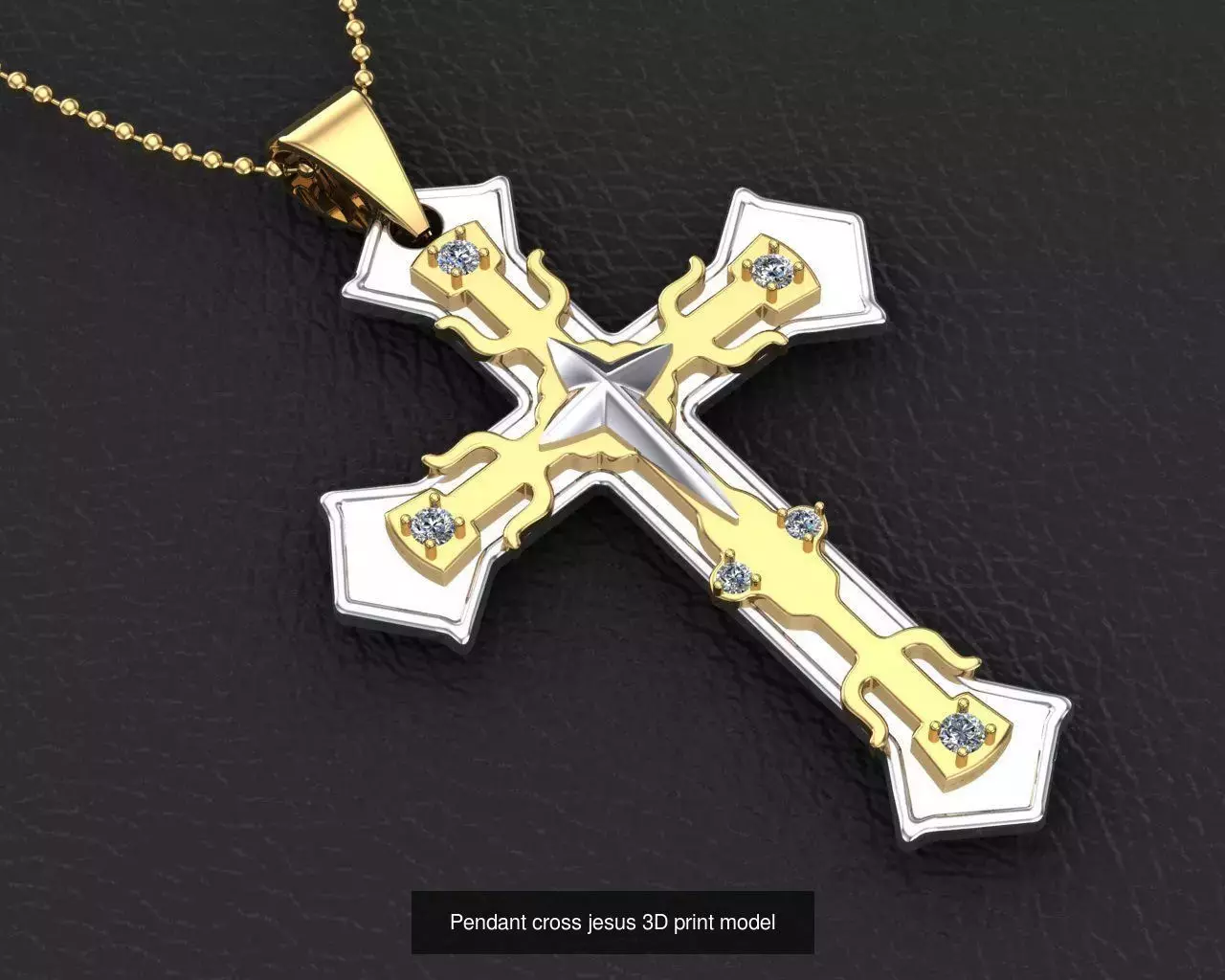 Pendants 27 Beautiful Popular styles for 3d printing  3D Model Collection_10