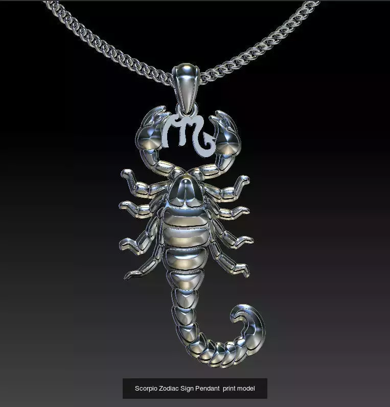 Pendants 27 Beautiful Popular styles for 3d printing  3D Model Collection_22