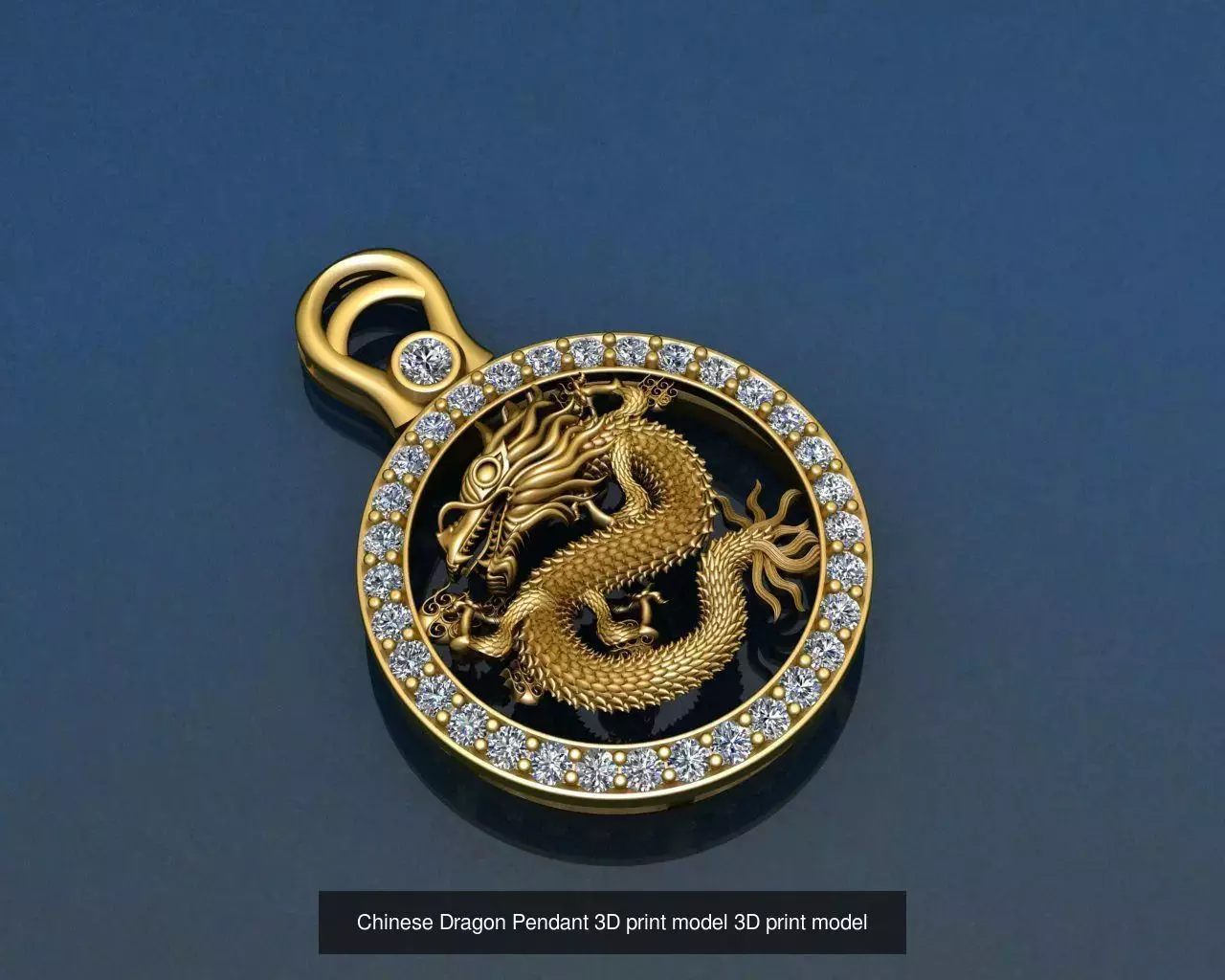 Pendants 27 Beautiful Popular styles for 3d printing  3D Model Collection_19