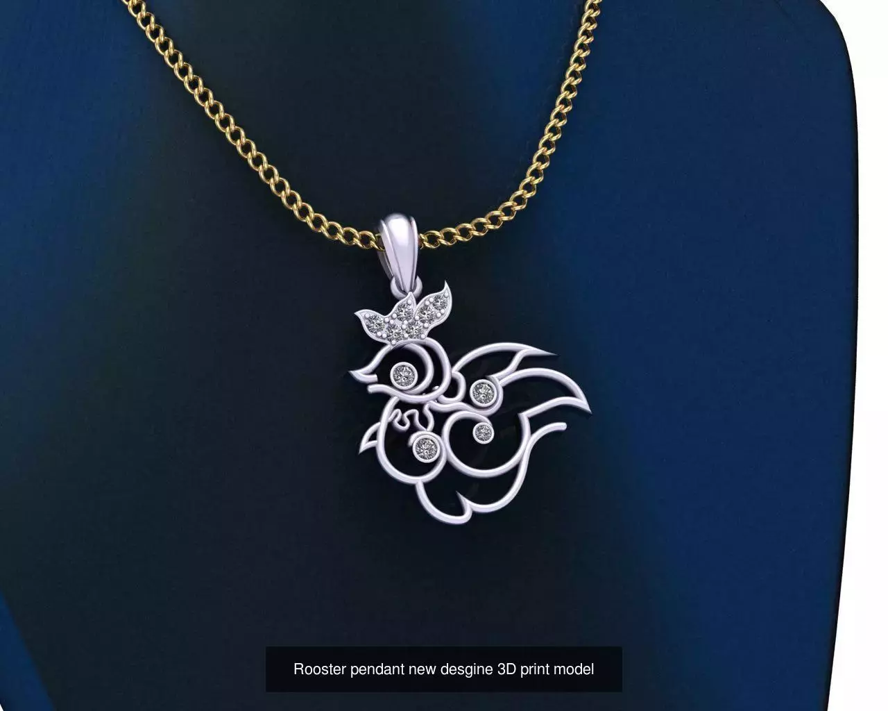 Pendants 27 Beautiful Popular styles for 3d printing  3D Model Collection_5