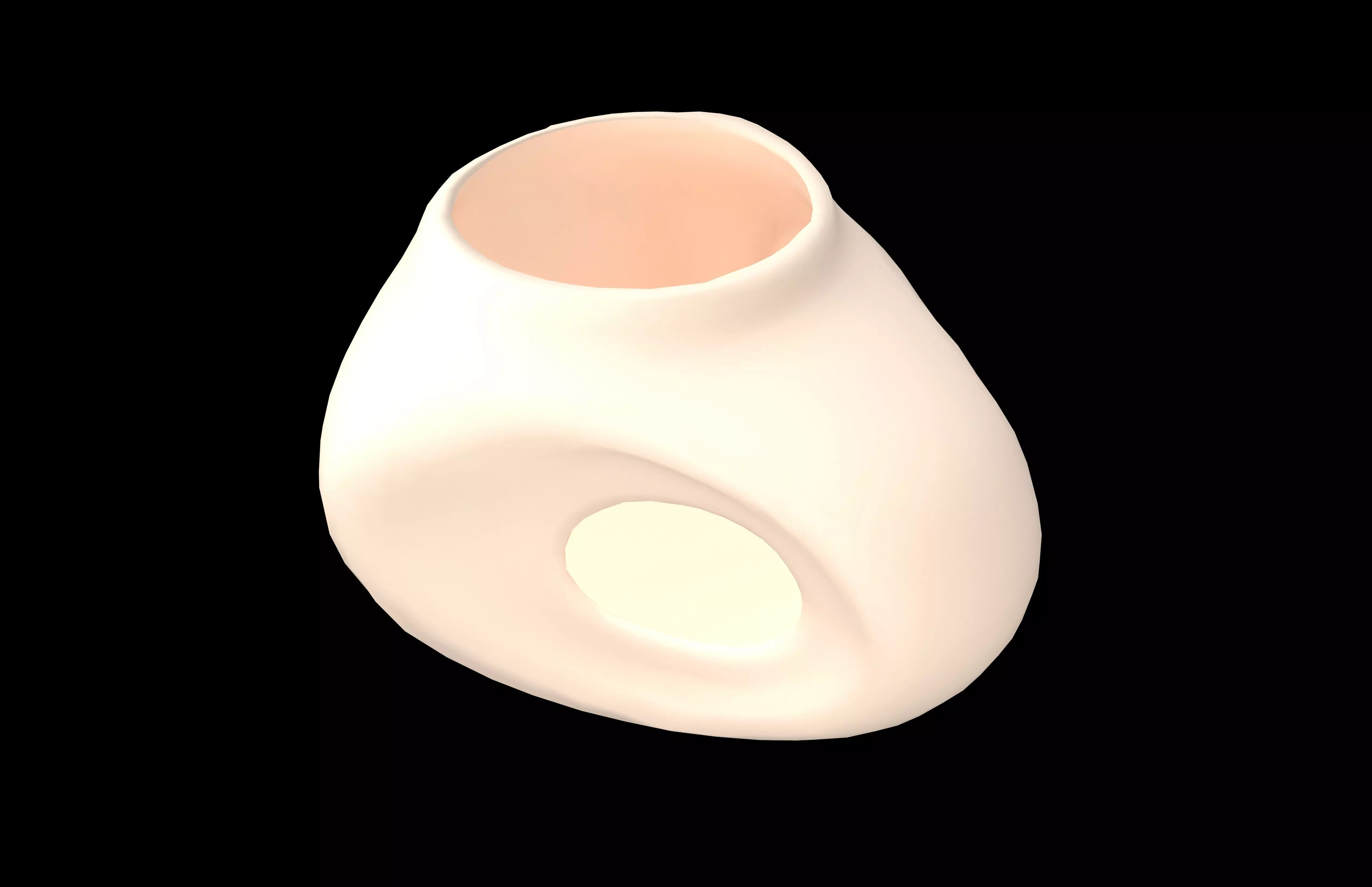 Modern Vase v2 002 Low-poly 3D model_2