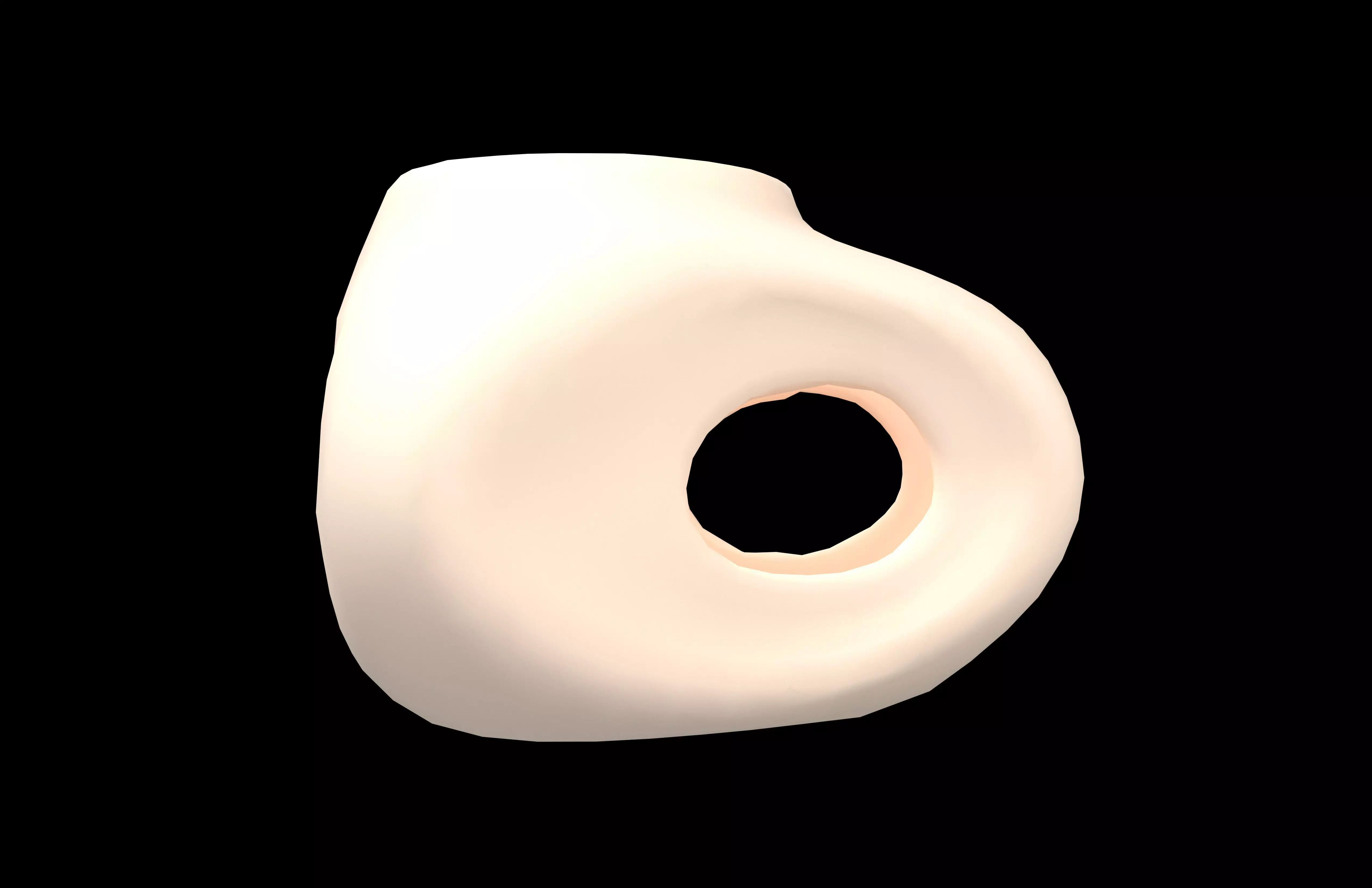 Modern Vase v2 002 Low-poly 3D model_1