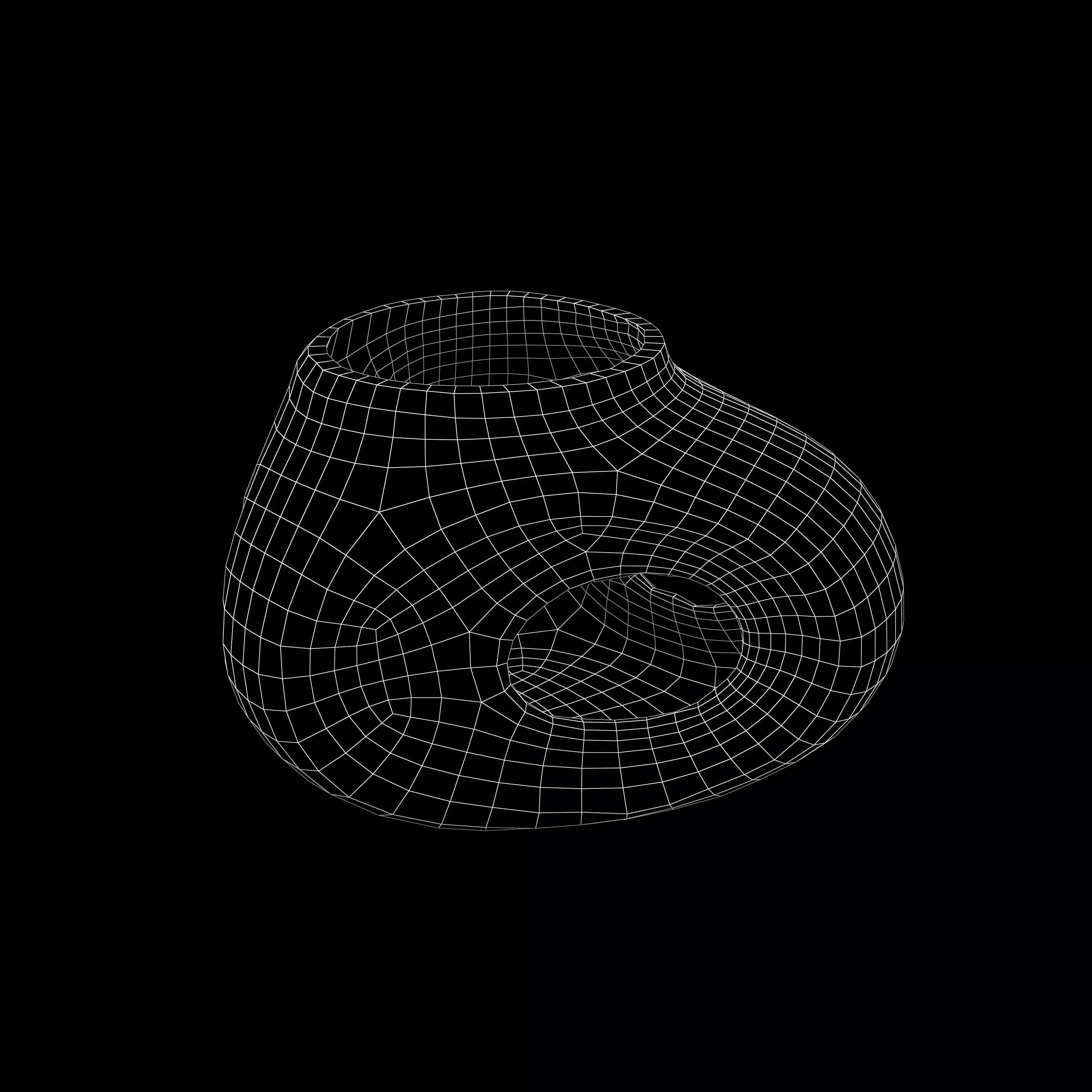 Modern Vase v1 003 Low-poly 3D model_5