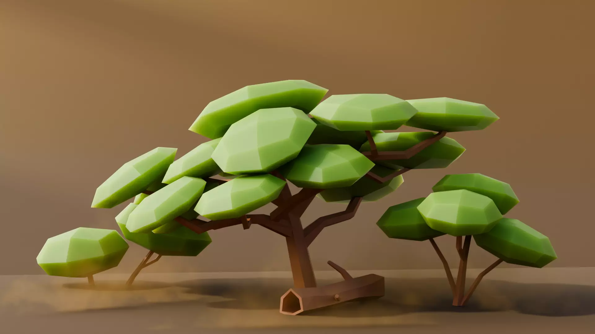 Low Poly Desert Biome Repack 3D Model Collection_5