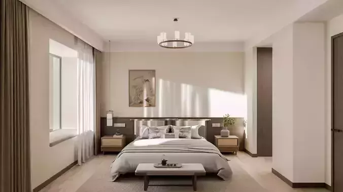 Living room and bedroom