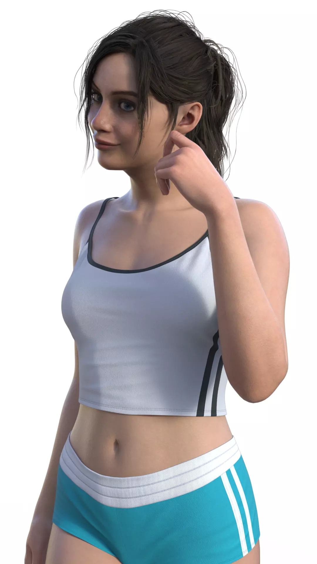 Claire Redfield Sensual and Unique Representation 3D print model