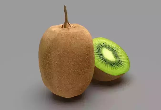 kiwi 3D 3D model 2