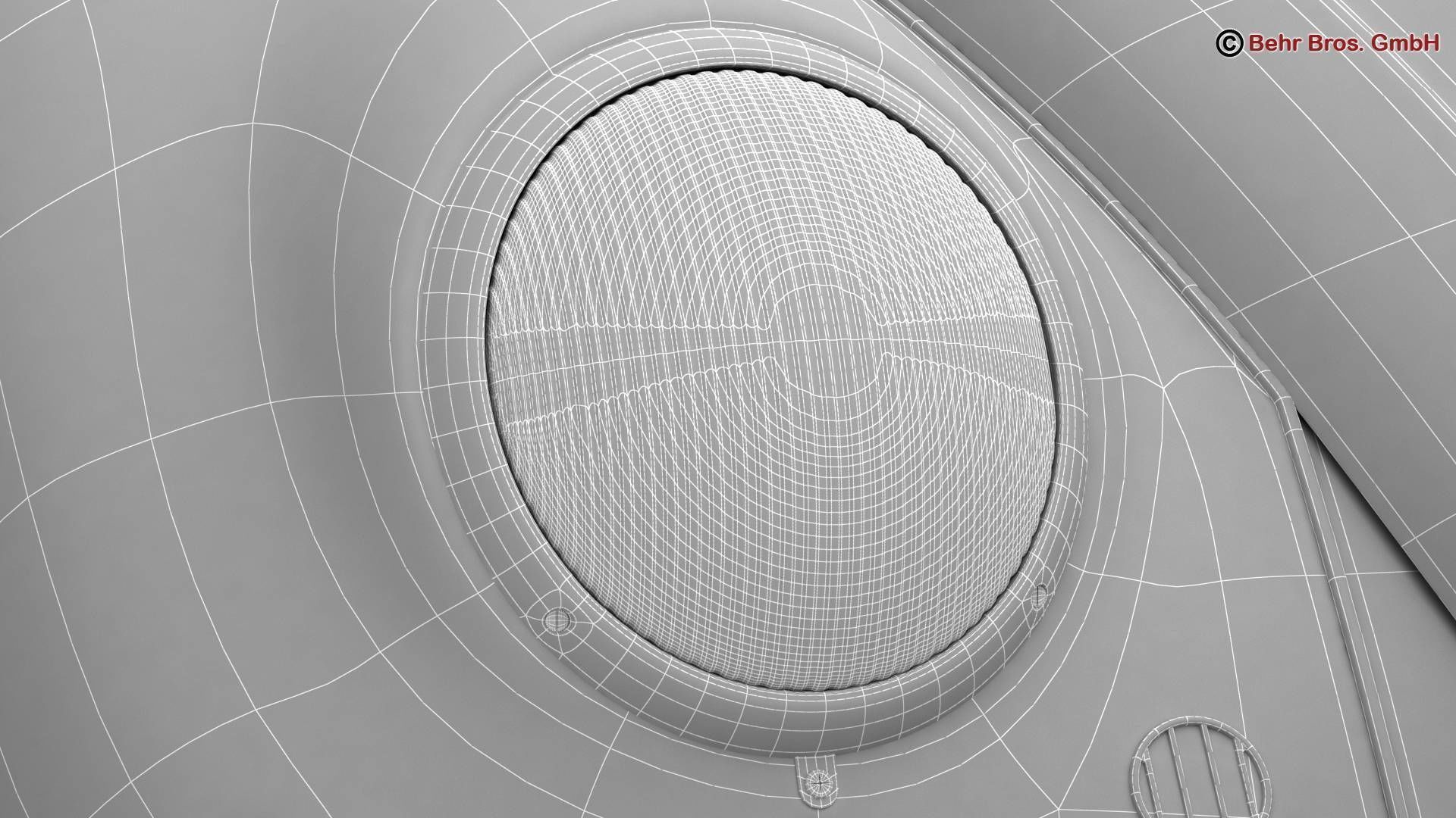 Volkswagen Beetle 1951 Deluxe 3D model_24