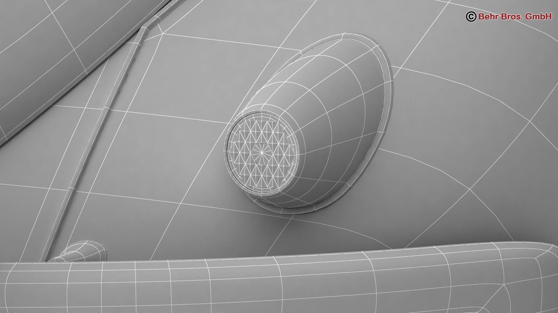 Volkswagen Beetle 1951 Deluxe 3D model_25