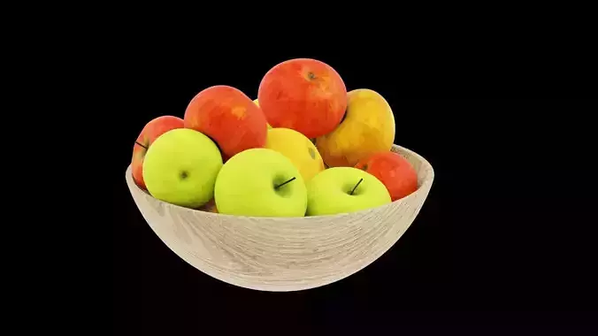 Apples Fruit Bowl