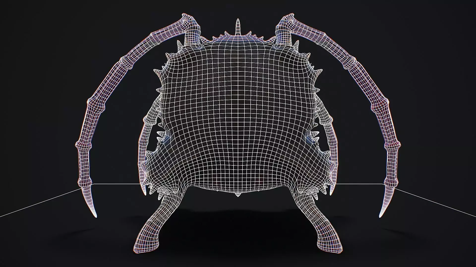 Fantasy Throne 9 game ready 3d model Low-poly 3D model_10