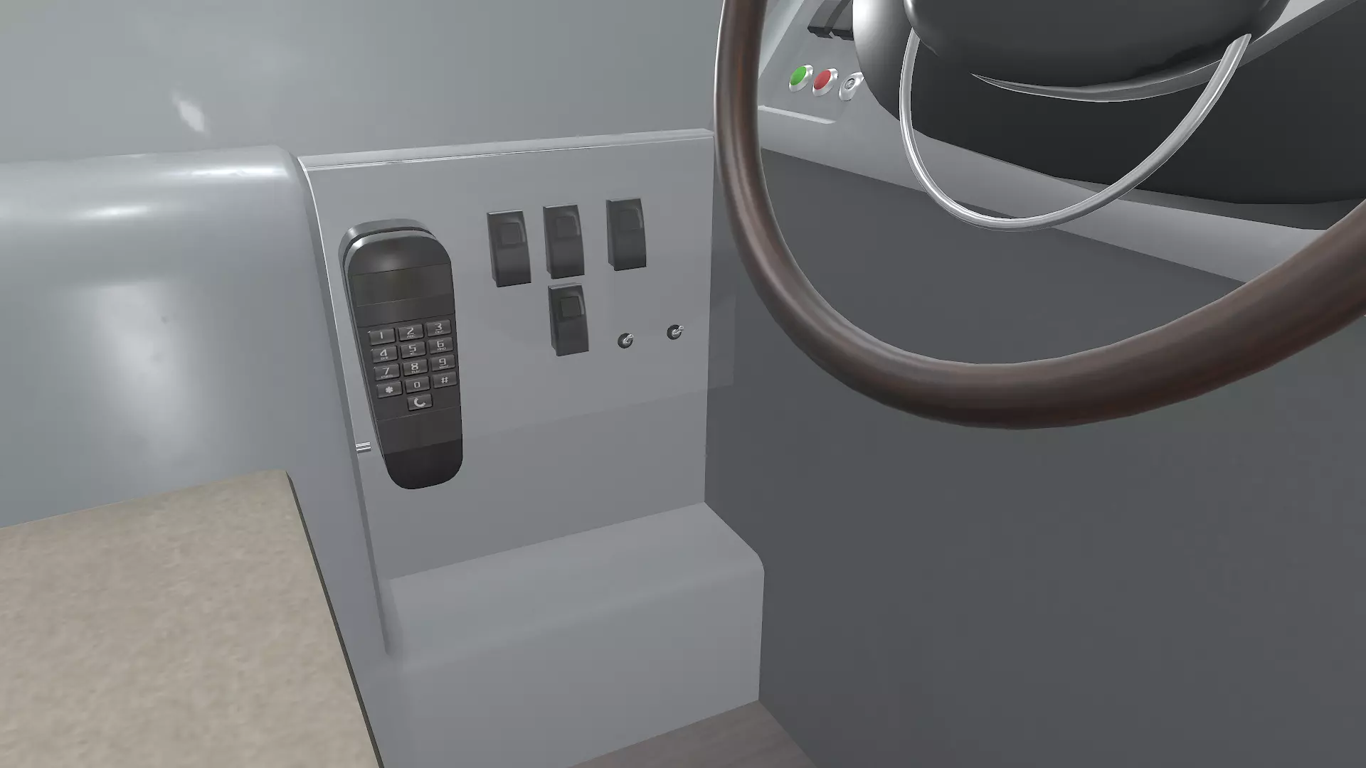 Luxury Speedboat Low-poly PBR Low-poly 3D model_20