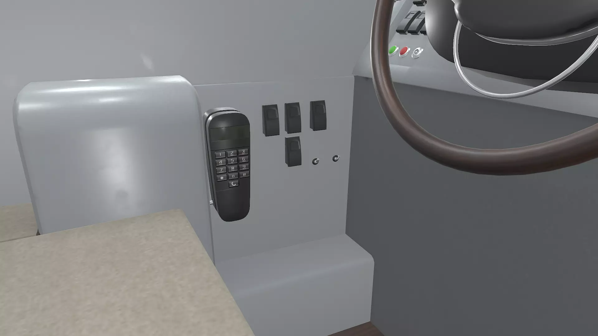 Luxury Speedboat Low-poly PBR Low-poly 3D model_21