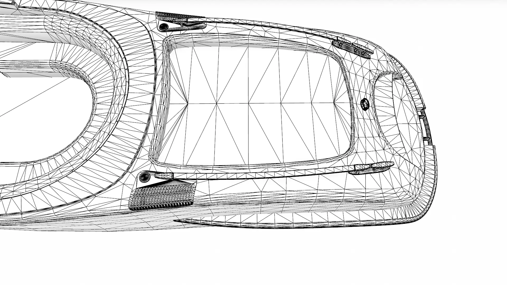 Luxury Speedboat Low-poly PBR Low-poly 3D model_39