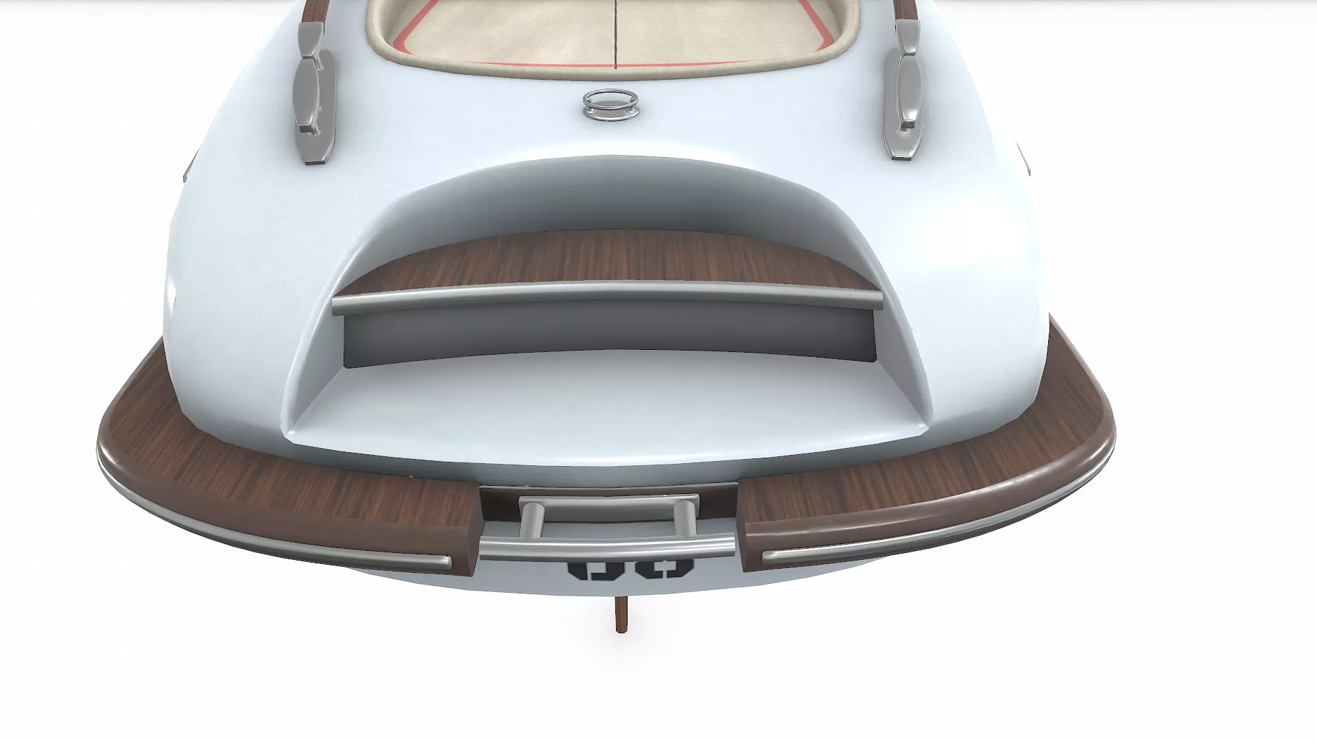 Luxury Speedboat Low-poly PBR Low-poly 3D model_29