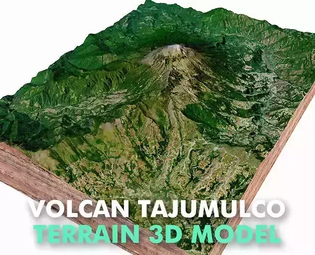 Volcan Tajumulco Stratovolcano Guatemala