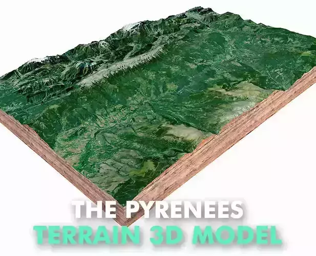 The Pyrenees Mountain Range Europe