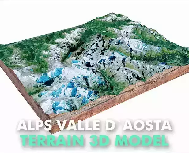 Alps Valle D Aosta Italy