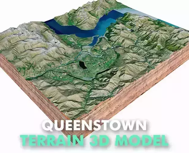 Queenstown Terrain New Zealand